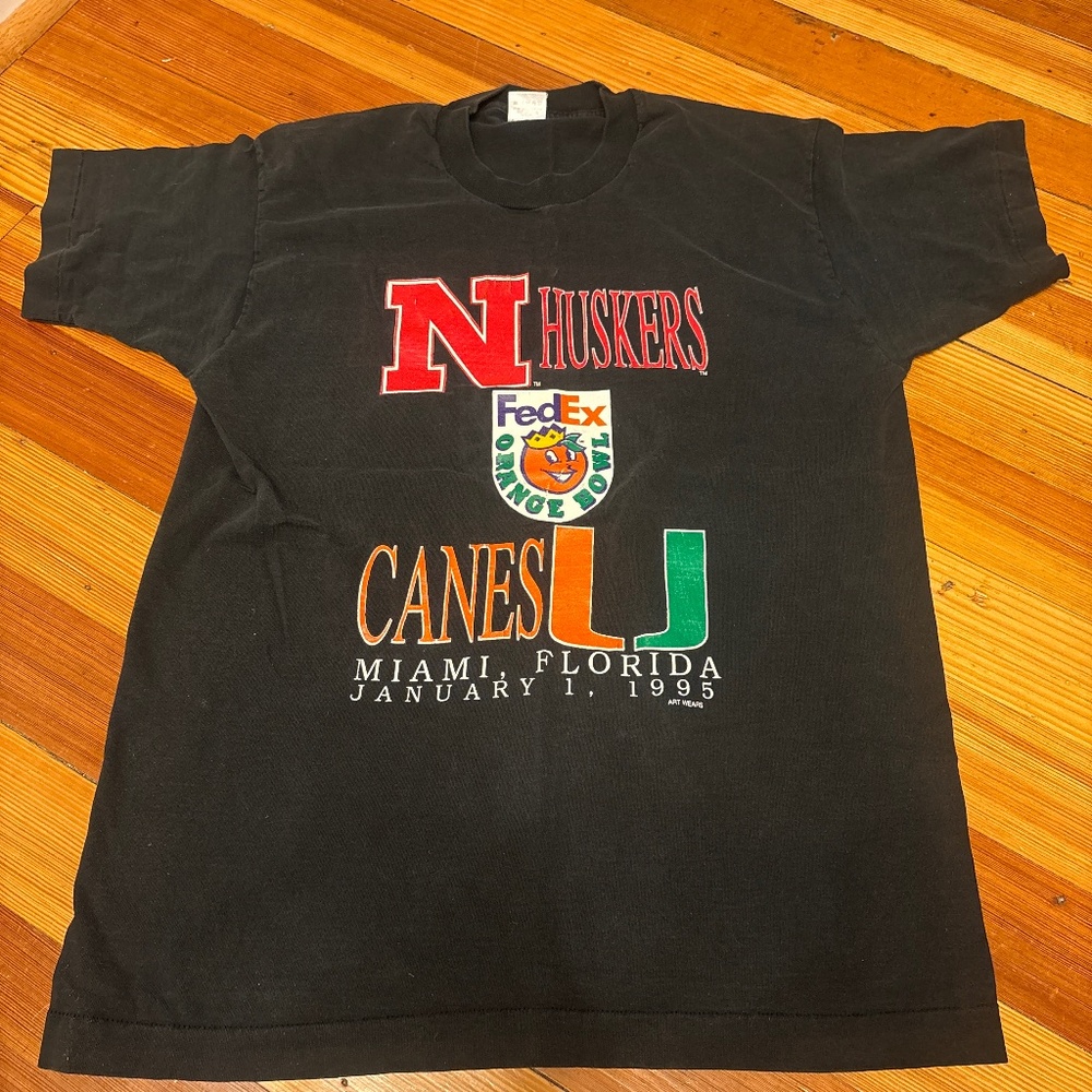 Vintage husker shirt